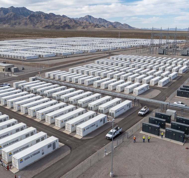 Utility-scale battery energy storage site
