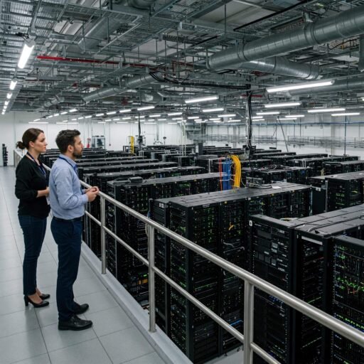Link to Reliability Assessment Services - Engineers assessing data centre infrastructure
