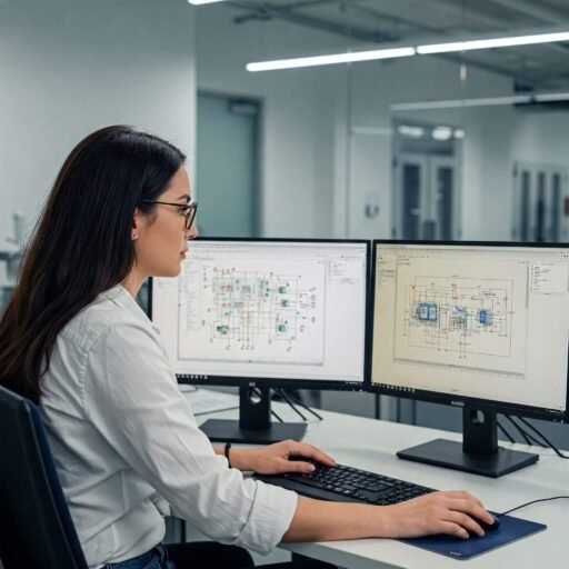 Link to Data Centre Design Services - Conceptual design or blueprint image