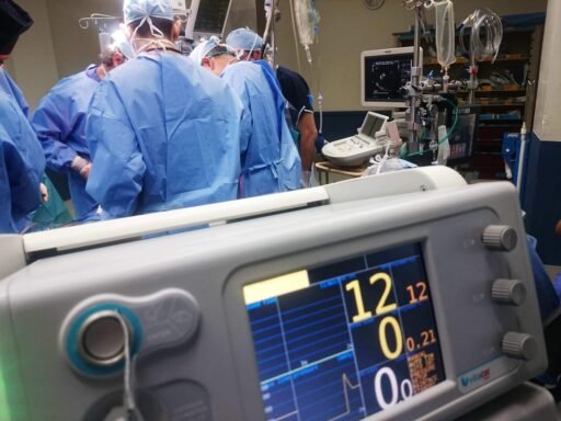 Hospital operating room, representing critical healthcare infrastructure